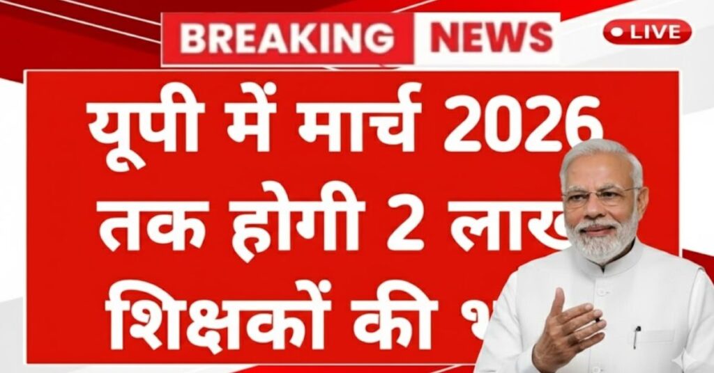 UP Teacher Recruitment 2025